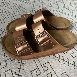 Birkenstock Rose Gold Sandal